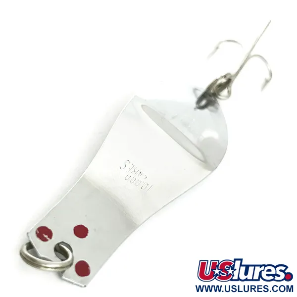 Prescott Spinner Thin Doctor 165 Schlepplöffel, Nickel/Rot, 4g, #5682