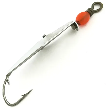 James E. Clark Clark Spoon Blinker, Nickel/Rot, 5g, Krautschutz, #5685