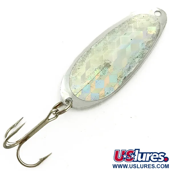 Pro King Pro Spoon Blinker, Gelb/Grün/Nickel, 8,5g, Glow, #5690