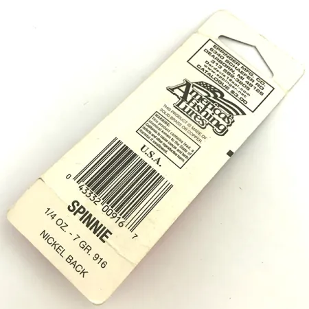 Eppinger Dardevle Blinker, Rot / Weiß / Nickel, 7g, Nickel-Rückseite, #5692