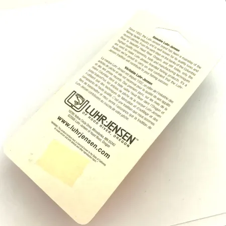 Luhr Jensen Loco 3 Blinker, Nickel / Hologramm, 17g, Gehammert, #5693