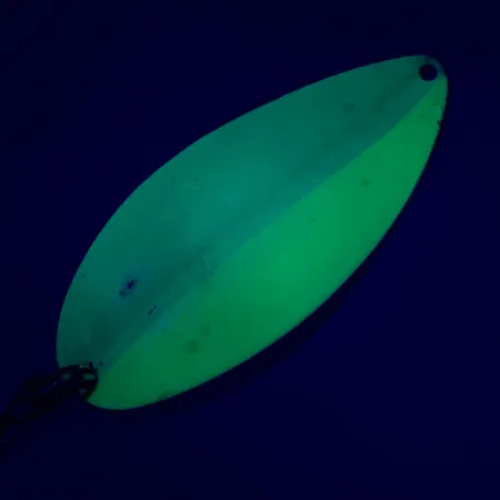 TODDCO Main liner Glow UV Blinker, Weiß/Gelb/Nickel, 21g, UV, #5698