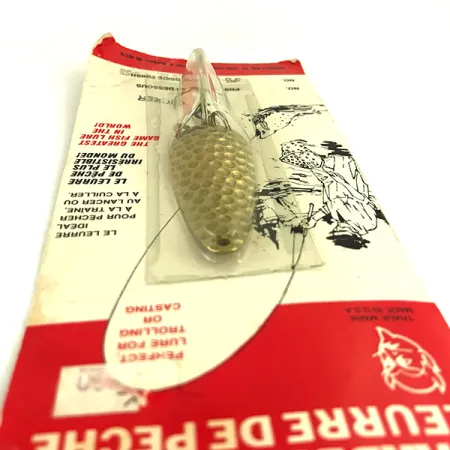 Dardevle Imp Klicker Blinker, Messing gehämmert, 11g, Klick-Effekt, #5699