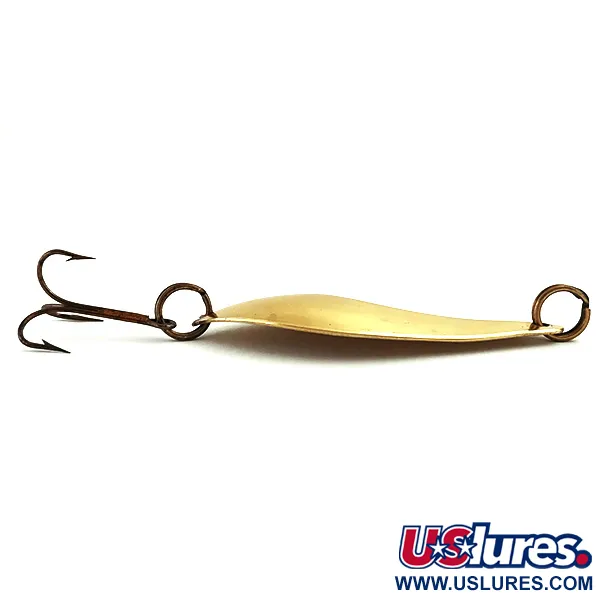 Lanes Tackle & Bait Lane's Flasher Blinker, Gold, 14g, Vintage, #5716