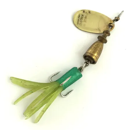 Blue Fox Super Vibrax 1 Spinner, Gold, 4g, UV-Skirt, #5725