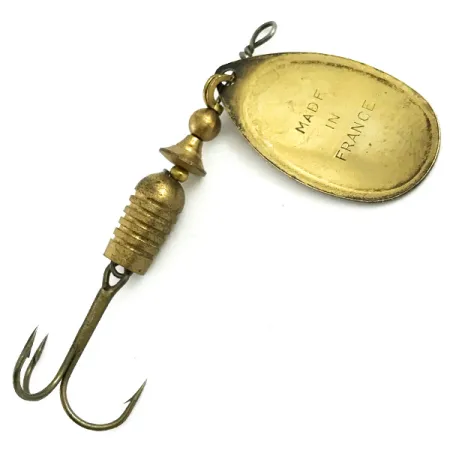 Mepps Aglia 3 Spinner, Gold, 7g, Vintage 1950er, #5733