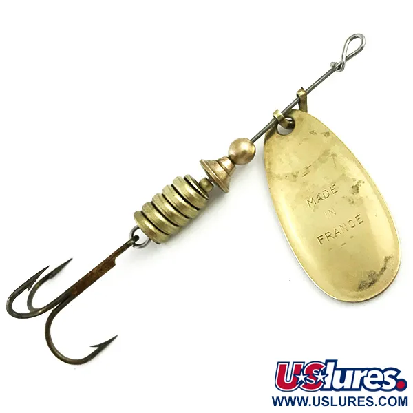 Mepps Comet 3 (1956) Spinner, Messing, 7g, Wechselsystem, #5734