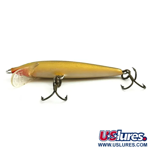 Rapala Original Floater Wobbler, Gold, 4g, Balsaholz, #5742