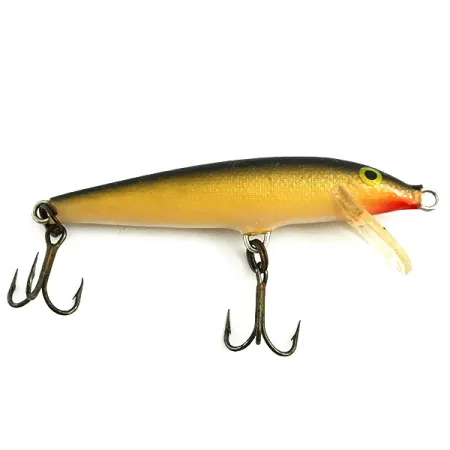 Rapala Original Floater Wobbler, Gold, 4g, Balsaholz, #5742