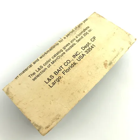 L&S Bait Company MirrOlure Bass-master Walker, Rot/Silber, 14g, #5744