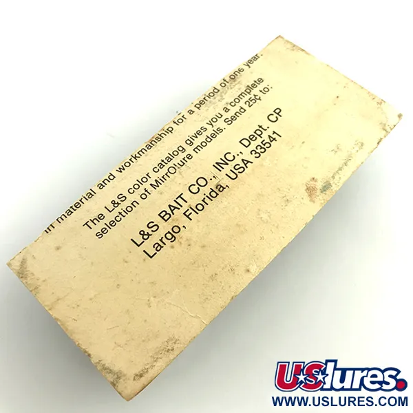 L&S Bait Company MirrOlure Bass-master Walker, Rot/Silber, 14g, #5744