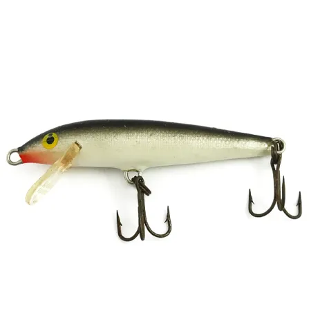 Rapala Original Floater Wobbler, Silber, 4g, Balsaholz, #5745