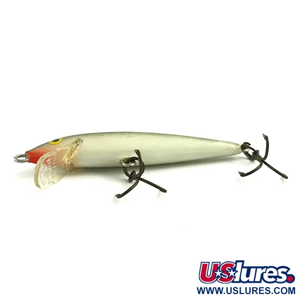 Rapala Original Floater Wobbler, Silber, 4g, Balsaholz, #5745