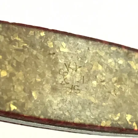 Sparky Jr. Spoon Sparkling Minnow Blinker, Gold/Rot, 14g, #5751