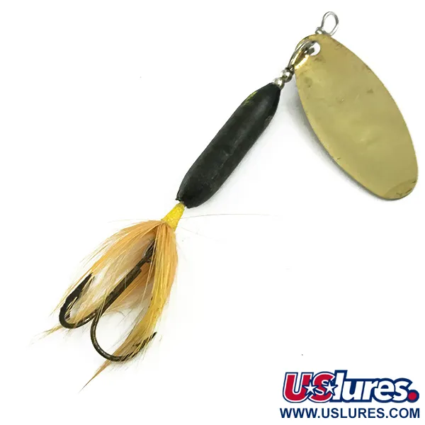 Worden’s Original Rooster Tail 4 Spinner, Gold, 8g, Federschwanz, #5753
