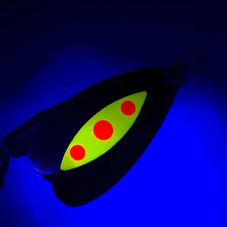 Luhr Jensen Les Davis Bolo UV Spinner, Messing, 14g, UV-Dekor, #5756