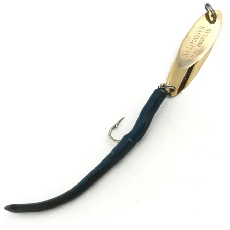 Acme Kastmaster Blinker, Gold, 10.5g, blauer Trailer, #5769