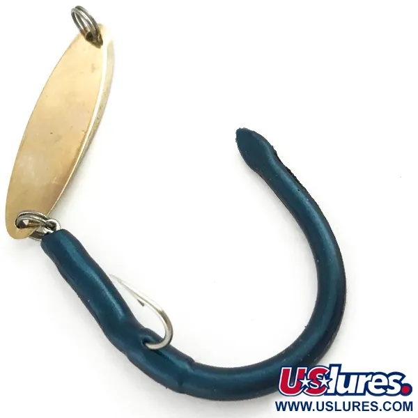 Acme Kastmaster Blinker, Gold, 10.5g, blauer Trailer, #5769