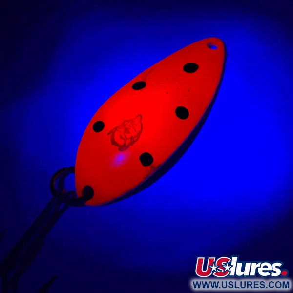 Eppinger Dardevle Devle Dog 7700 Blinker, Rot/Nickel, 14g, UV, #5783