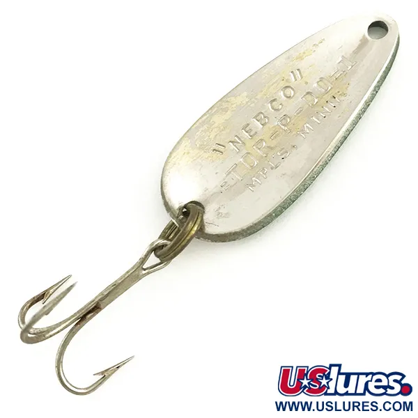 Nebco Tor-P-Do 1 Blinker, Grün / Weiß / Nickel, 7g, Vintage, #5784