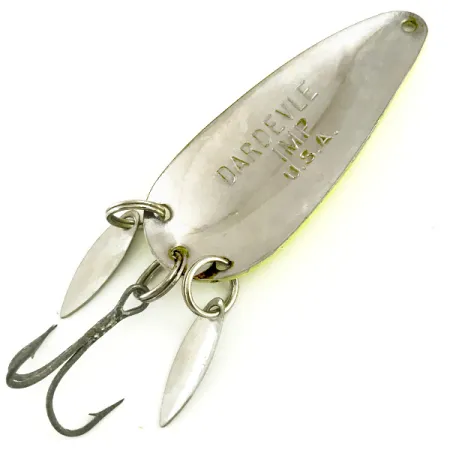 Eppinger Dardevle Imp Klicker UV Blinker, Gelb/Rot/Nickel, 11g, #5788