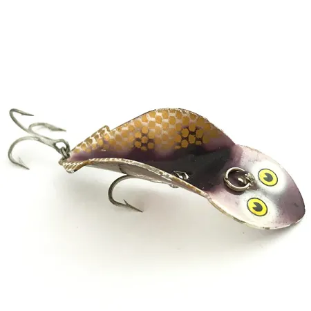 Buck Perry Spoonplug Hybrid-Köder, Lila-Braun, 7g, Tauchplatte, #5789