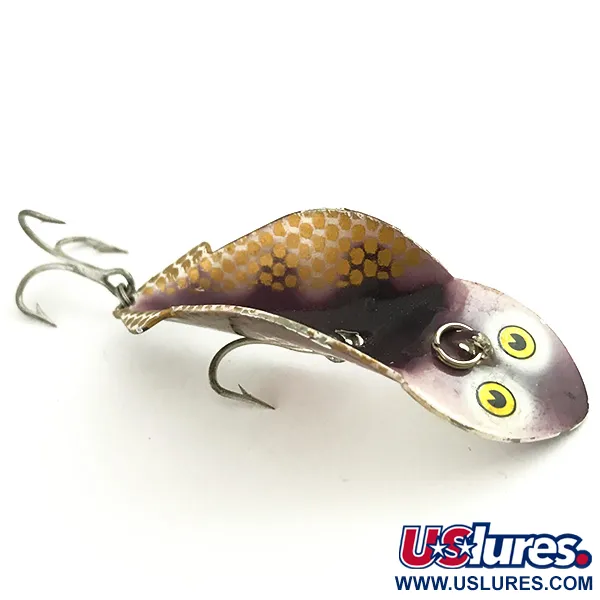 Buck Perry Spoonplug Hybrid-Köder, Lila-Braun, 7g, Tauchplatte, #5789