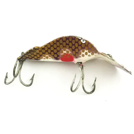 Buck Perry Spoonplug Hybrid-Köder, Lila-Braun, 7g, Tauchplatte, #5789