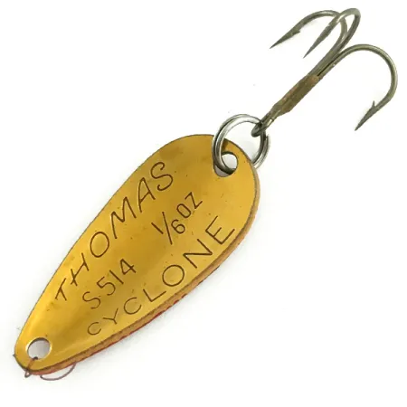 Thomas Cyclone Blinker, Rainbow Red Trout / Gold, 4.3g, Messing, #5819