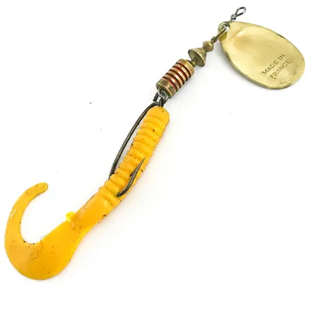 Mepps Combo Killer 3 Spinner, Gold, 8.5g, Twisterschwanz, #5844