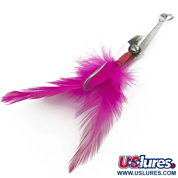 James E. Clark Clark Spoon Blinker, Chrom/Pink, 5g, Krautschutz, #5856