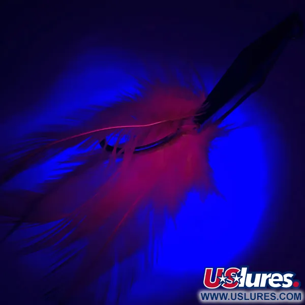 James E. Clark Clark Spoon Blinker, Chrom/Pink, 5g, Krautschutz, #5856