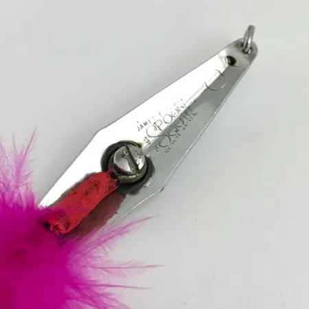 James E. Clark Clark Spoon Blinker, Chrom/Pink, 5g, Krautschutz, #5856