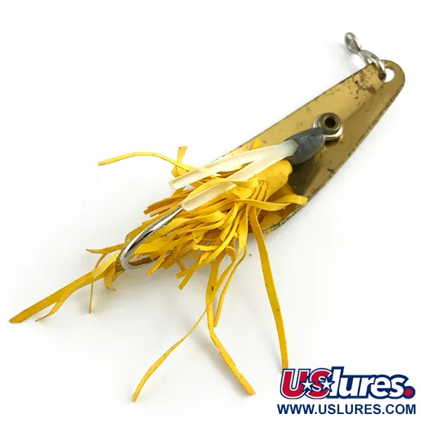 Northland Jaw-Breaker Krautblinker, Gold, 15,5g, Gelber Skirt, #5865