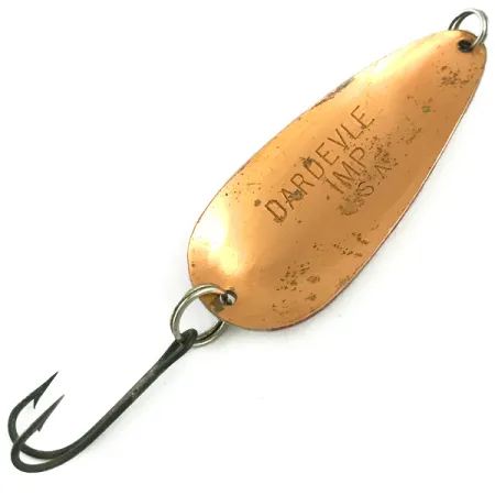 Eppinger Dardevle Imp Blinker, Rot/Weiß/Kupfer, 11g, Kupferheck, #5873