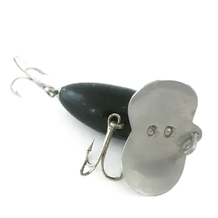 Fred Arbogast Jitterbug Oberflächenköder, Schwarz, 7g, Vintage, #5880