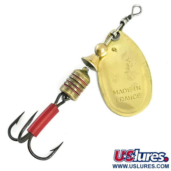 Mepps Aglia 2 Spinner, Gold, 4,5g, Messingkörper, #5899