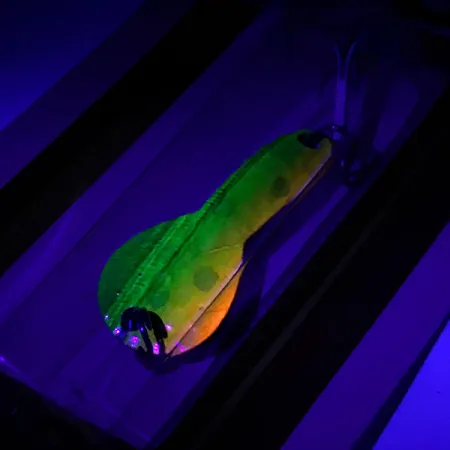 Luhr Jensen Loco 1UV Blinker, Barsch, 4g, UV-aktiv, #5900