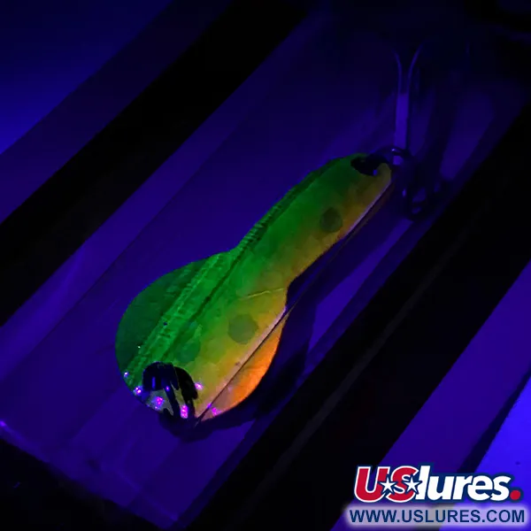 Luhr Jensen Loco 1UV Blinker, Barsch, 4g, UV-aktiv, #5900