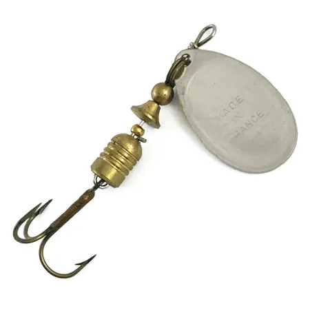 Mepps Aglia 2 (1950s) Spinner, Silber, 4,5g, British Patent, #5906