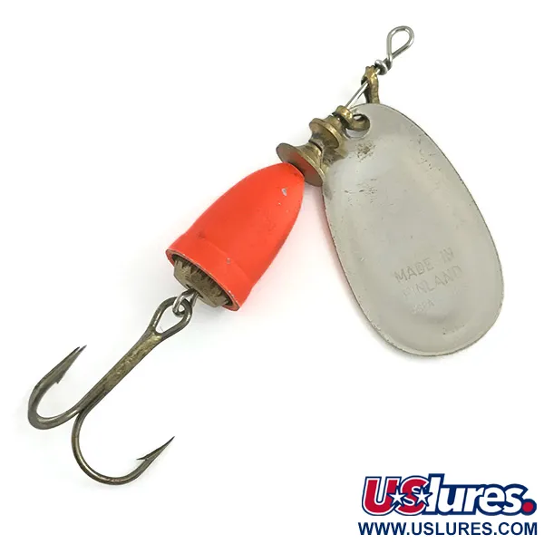 Blue Fox Super Vibrax 3 UV Spinner, Silber, 8g, UV-aktiv, #5928