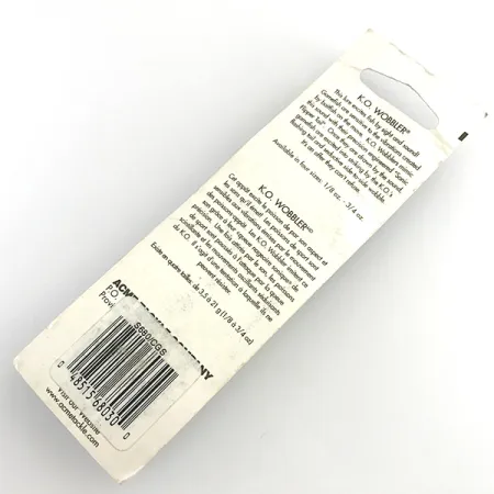 Acme K.O. Wobbler UV Blinker, Gelb/Grün/Nickel, 21g, Sonic Tail, #5923