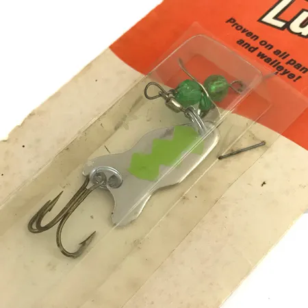 Brad’s FISHERMAN'S LUCK UV Blinker, Nickel/Grün, 7g, UV, #5925