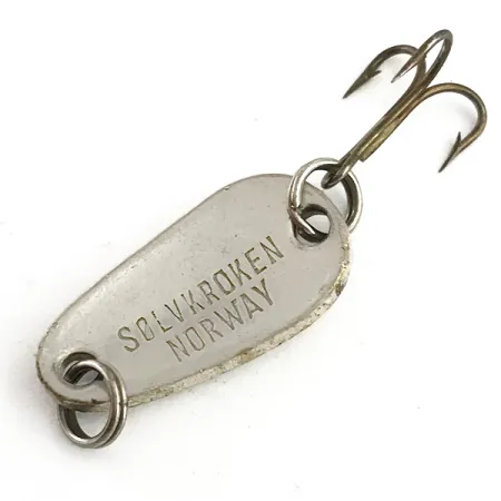 Sølvkroken Spesial Classic Blinker, Silber/Rot, 4g, Vintage, #5934