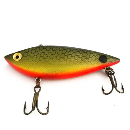 Cotton Cordell TH Spot UV Lipless Crankbait, Grün/Orange, 14g, UV, #5935