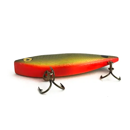 Cotton Cordell TH Spot UV Lipless Crankbait, Grün/Orange, 14g, UV, #5935