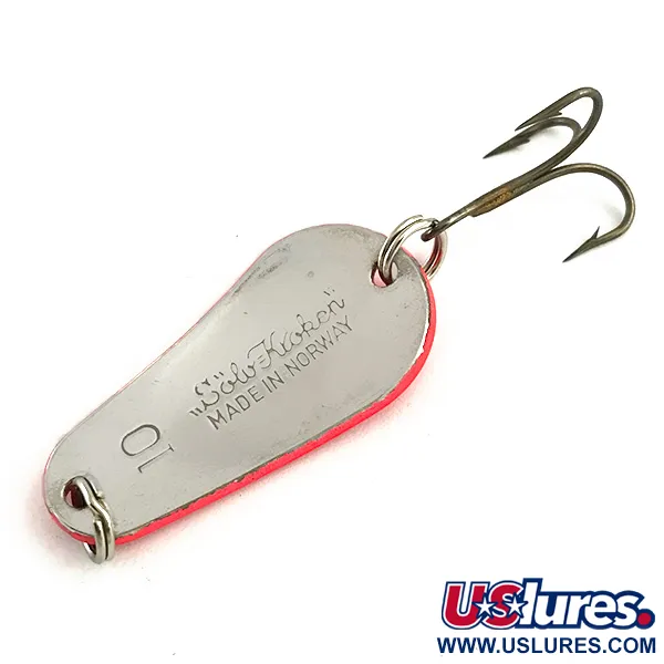 Sølvkroken Spesial Classic UV Blinker, Rot UV/Silber, 9g, #6309