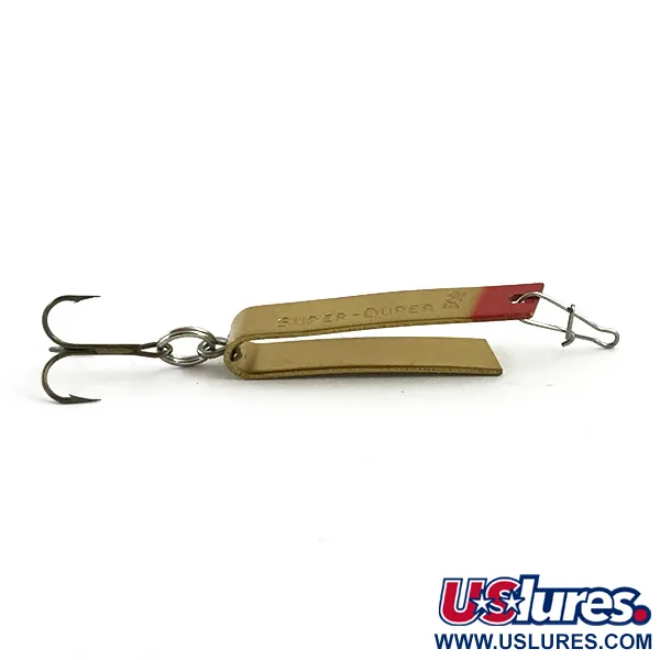 South Bend Super-Duper 502 Blinker, Gold/Rot, 2,5g, Klassiker, #5952