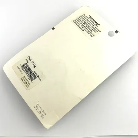 DUH Ultimate Weedless Jig UV Fransenjig, Braun / Rot, 12g, UV, #6294