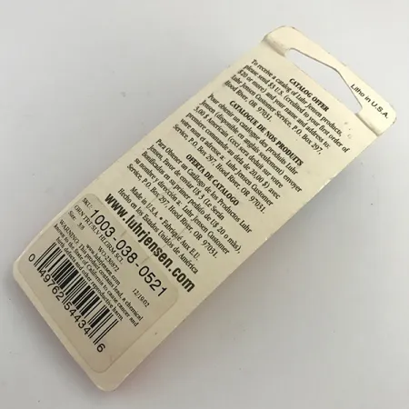 Luhr Jensen Krocodile Die #3 UV Blinker, Regenbogenforelle, 10g, #5958